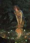 Edward Robert Hughes Midsummer Eve china oil painting reproduction